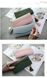 Time-limited Long Polyester Quality Pu Leather Hot Sale Women Wallets Female Bags Id Card Holders Wallet Purses Bolsas