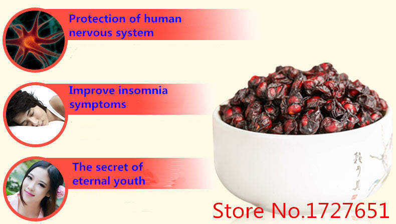 TemuTea Promotion! Highly Recommended Super 250g Schisandra Berries Top-Grade Herbal Tea Wuweizi Tea