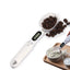 White Digital Measuring Spoons With Scale for Cooking Kitchen Scale Tools Liquid /Bulk Food LCD Display volume scales