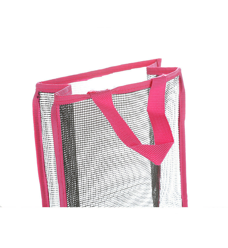 kitchen garbage bags hanging storage mesh bag convenient extraction storage bag organizer
