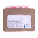 Fashion Women Lichee Pattern Bank Card Package Coin Bag Card Holder Travel Leather Men Wallets Women Credit Card Holder Cover