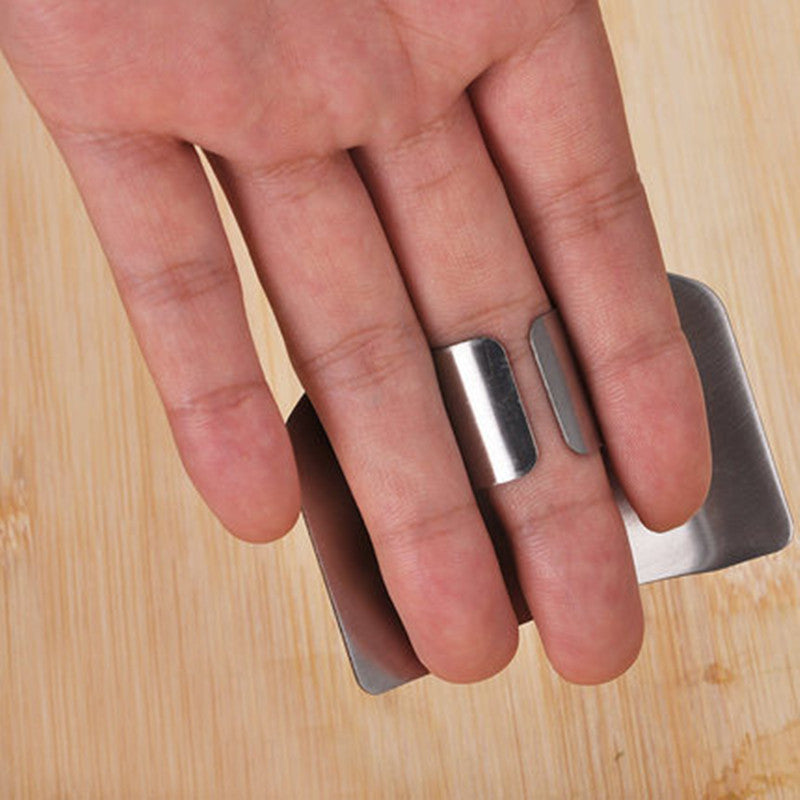 Finger guard newest stainless steel protect finger hand not to hurt cut Safety Guard Kitchen cooking tools