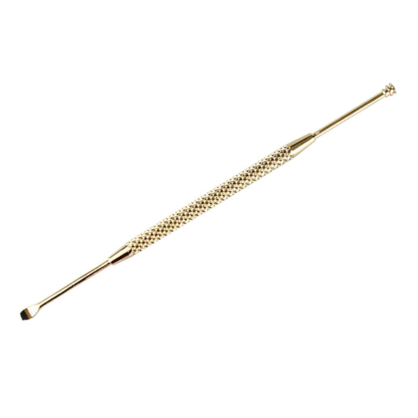 1 Pc Earpick Double-Ended Stainless Steel Spiral Ear Pick Spoon Ear Wax Removal Cleaning Tool Health Care Tool
