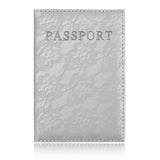 Luxury Elegant Women Passport Cover Pink World Universal Travel Passport ticket holder Cover on the Passport Case passport pouch