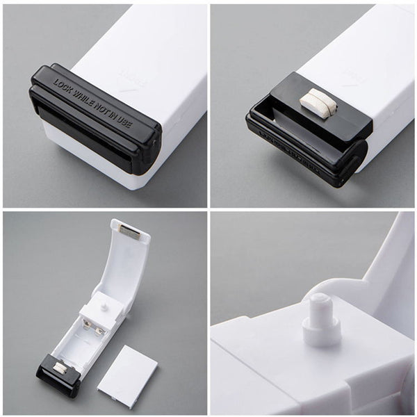 Mini Handle Bag Sealer Electronic Home Heat Sealing Machine Vacuum Impulse Sealer Seal Packing Plastic Bag Clips Kitchen Tools