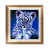 DIY 5D Partial Diamond Embroidery Little tiger Diamond Painting Cross Stitch Kits Diamond Mosaic Home Decoration