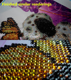 Diamond Mosaic Sunflowers 5D Round Rhinestones DIY Smiling Sunflower Diamond Painting Cross Stitch Diamond Embroidery