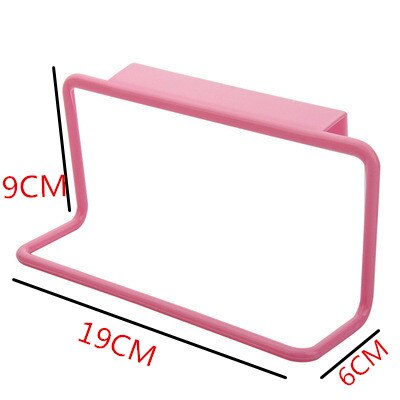 1PC Cupboard Door Back Trash Rack Storage Garbage Bag Holder Hanging Kitchen Cabinet Hanging Trash Rack Kitchen Gadgets Secondary image