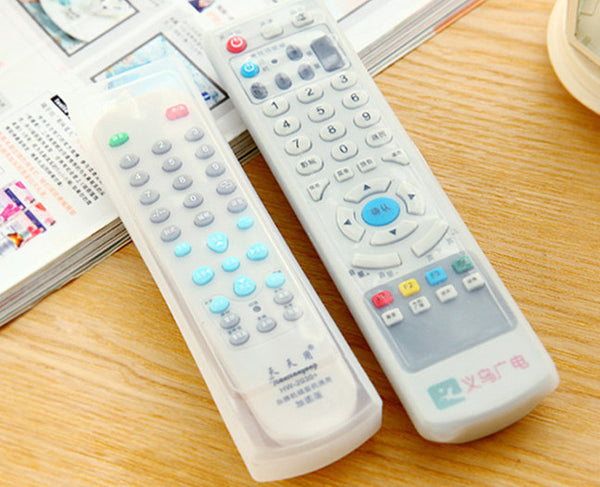 Silicone Protective Case Cover Skin For TV Remote Control Dust Cover Holder Organizer Can Be Cleaned Home Decoration