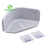 Corner Drain Shelves Bathroom Storage Rack Bathroom Punch-Free Powerful Wall-Mounted Wash Shelf