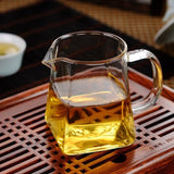 CJ264 Square Bottom Glass Teapot Flower Tea Kettle Set Thick Cup Puer Coffee TeaSet Convenient Resistant Durable Tea set