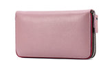New design fashion women wallet rear genuine leather wallet cow leather purse female casual clutch money clips colors