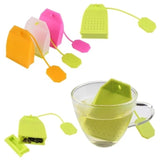 1PCS Hot Selling Bag Style Silicone Tea Strainer Herbal Spice Infuser Filter Diffuser Kitchen Coffee Tea Tools