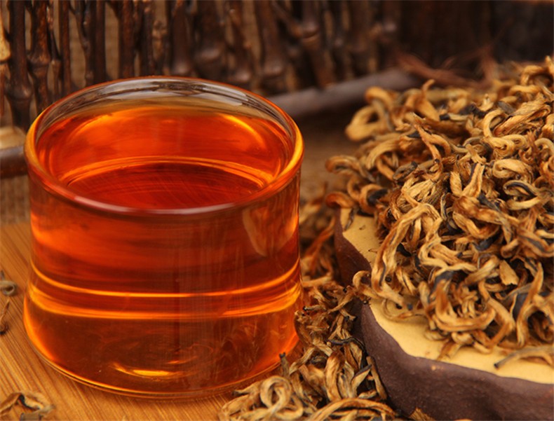 TemuTea 100g Chinese Early Spring Kung Fu Cha Fengqing Dianhong Tea Red Honey Fragrance tea
