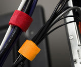 Convenient Cable Ties 8 pcs Nylon Brand New Strap Power Wire Management Marker Straps