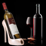 High Heel Shoe Wine Bottle Holder Hanger Red Wine Rack Support Bracket Bar Accessories Table Decoration Modern Style