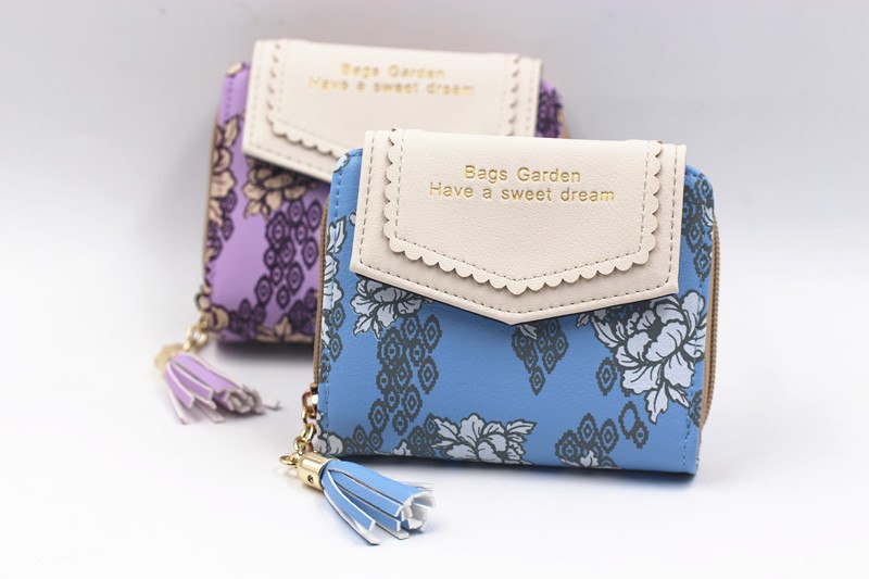 wallets women wallet lady leather purse dollar price wallets high quality purses card holder money female bag LS8736AY