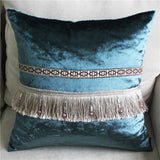 BZ158 Luxury Cushion Cover Pillow Case Home Textiles supplies Simple Aegean Pillowcase Lumbar Pillow Neck pillows chair seat