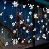 Creative personality Christmas snowflakes  Wall Stickers Home Decorative Waterproof Wallpapers