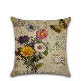 BZ296 New American Country Roses Pillow Cushion Cover Pillowcase Sofa/Car Cushion /Pillow  Home Textiles supplies