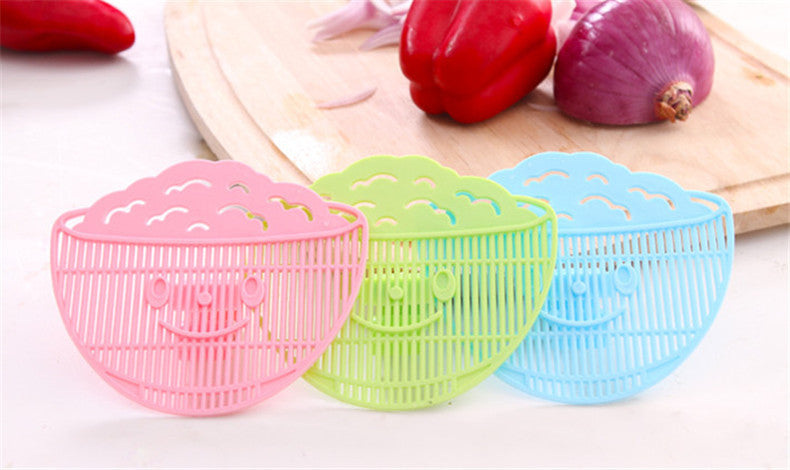 Leaf Shape Rice Wash Sieve Beans Peas strainer Cleaning colander Gadget Rice Washing Device kitchen cooking tools