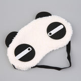 Mask For Sleep Cute Panda Sleeping Face Eye Blindfold Eyeshade Breathable Kids Women Travel Cover Health Care Aid Eyepatch Tool