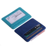 Fashion Women Lichee Pattern Bank Card Package Coin Bag Card Holder Travel Leather Men Wallets Women Credit Card Holder Cover