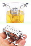 Stainless Steel Cute Robot Tea Infuser Manufacturer Direct Recyclable Tea Strainers Tea Tool 15 Styles for Tea & Coffee