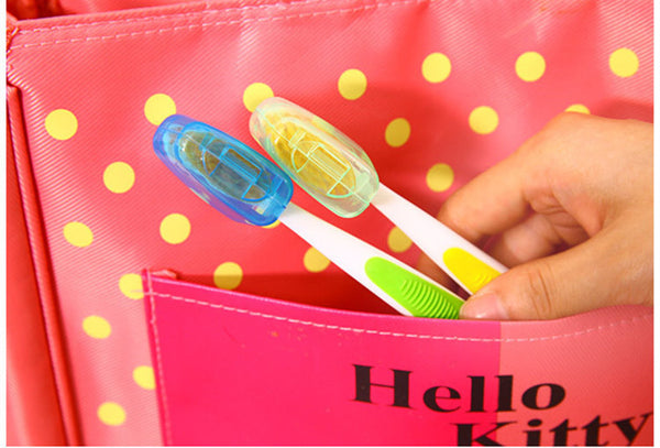 Food Grade Silicone Toothbrush 3pcs/lot  Head Case Cover Brush Cap Anti Bacteria Non Toxic Travel Camping Bathroom Accessories
