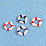 XBJ176 Mini 6pcs Swim ring decoration supplies moss micro landscape deco  Garden deco Creative handicrafts
