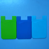 Business Credit Pocket Adhesive Fashion Women Men Cell Phone Card Holder ID Card Holder Slim Case sticker Bus Card