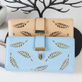 Women Wallet Leather Card Coin Holder Money Clip Long Phone Clutch Photo High Quality Photo Fashion Cash Pocket Female Purse