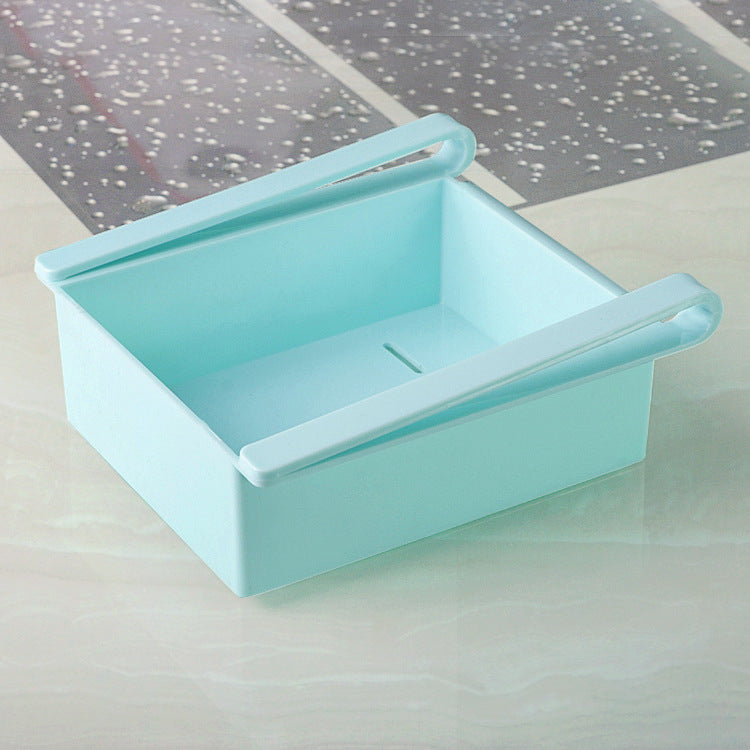 Creative Refrigerator Storage Box Fresh Spacer Layer Storage Rack Drawer Fresh Spacer Sort Kitchen Tool 16.5x15cm