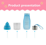 New Xmas Gift 650ml Water Bottle plastic Fruit infusion bottle Infuser Drink Outdoor Sports Juice lemon Portable Kettle