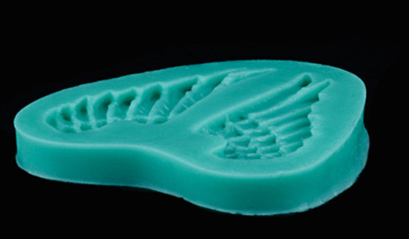 Silicone Cake Mold Birthday Cake Decorating Angel Wings Bakeware Fondant Baking Chocolate Soap Mold