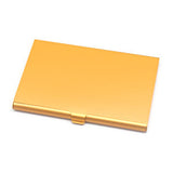 Creative Casual Business Card Case Stainless Steel Aluminum Holder Metal Box Cover Credit Men Business Card Holder Metal Wallet