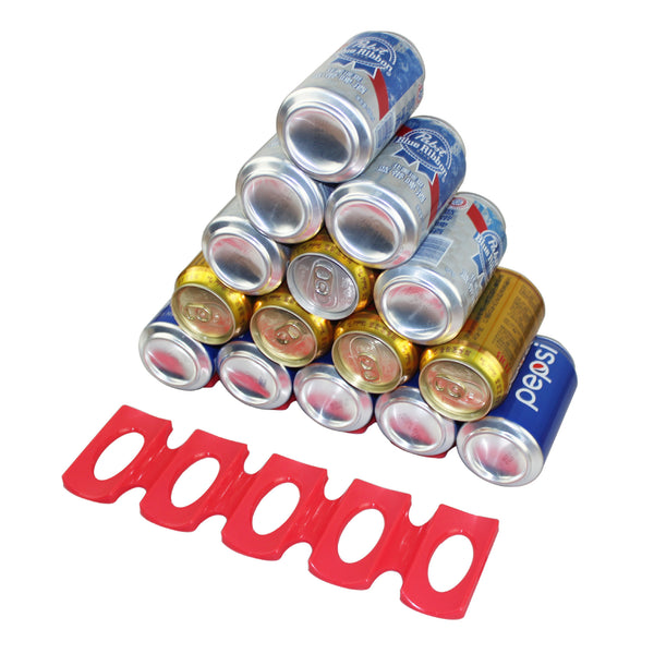 Foldable Wine Bottle Rack Beer Can Tank Fridge Silicone Pads Tile Cushions Storage Rack Space Saver Beverage Storage Shelf