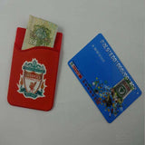 Business Credit Pocket Adhesive Fashion Women Men Cell Phone Card Holder ID Card Holder Slim Case sticker Bus Card