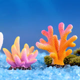 2pcs/lot simulation resin coral aquarium fish tank fish turtle small ornaments mini gift decoration starfish DIY ornaments