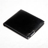 Fashion hit color men's wallet vertical short section high-quality PU genuine Color purse Card & ID Holders money clamps