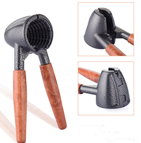 High Quality Tool Quick Nut cracker Nuts Sheller Cracker Opener Plier Kitchen Accessories Sheller Walnut Pliers Metal