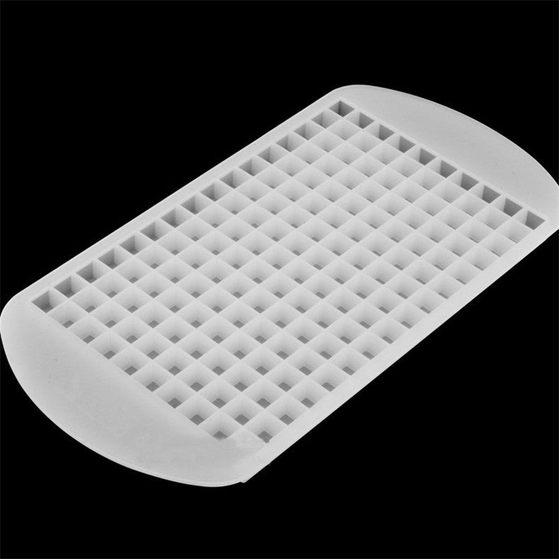 Square 1 pc 160 Holes Ice Mold Silicone 4 Colors Bar Drink Whiskey Sphere 160 grids Ice Mold DIY Ice Cube Tray Make