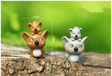 XBJ161 Mini 6pcs Mother and son koala decoration supplies moss micro landscape deco  Garden deco Creative handicrafts