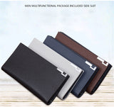 New Korean tide high-end tide High quality PU leather clutch male leather Wholesale coin purse wallet for men