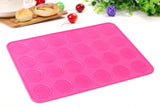 Pastry Tools Large Size 48 Holes Macaron Silicone Baking Mat Cake , Christmas Bakeware, Muffin Mold/decorating Tips Tools