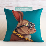 BZ109 Luxury Cushion Cover Pillow Case Home Textiles supplies Lumbar Pillow Mr.cat Pattern decorative throw pillows chair seat
