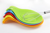 1Pc High Temperature Resistance Silicone Spoon Insulation Mat Placemat Drink Glass Coaster Tray Hot Sal