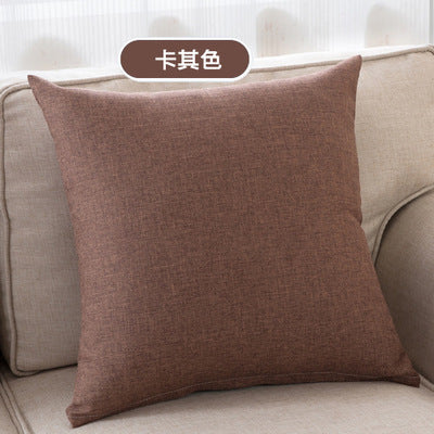 BZ043 Luxury Cushion Cover Pillow Case Home Textiles supplies Lumbar Pillow Solid cotton decorative throw pillows chair seat