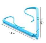 1pc Books Stand Portable Hands Free Book Holder Folding Stand Holds Pages Open Clip Fixed Clamp