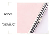 New bow lunch box bag litchi pattern wallet the long section of the phone package Money bags women's wallet wallet-fem